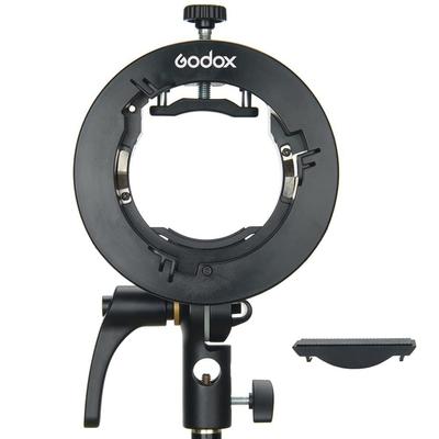 Godox S2 Upgrade Bowens-Halterung mit abnehmbarer Dichtung für Godox AD200 AD200pro AD300pro Rundkopf V1 Blitz und kompatibel mit Beauty S-Halterung