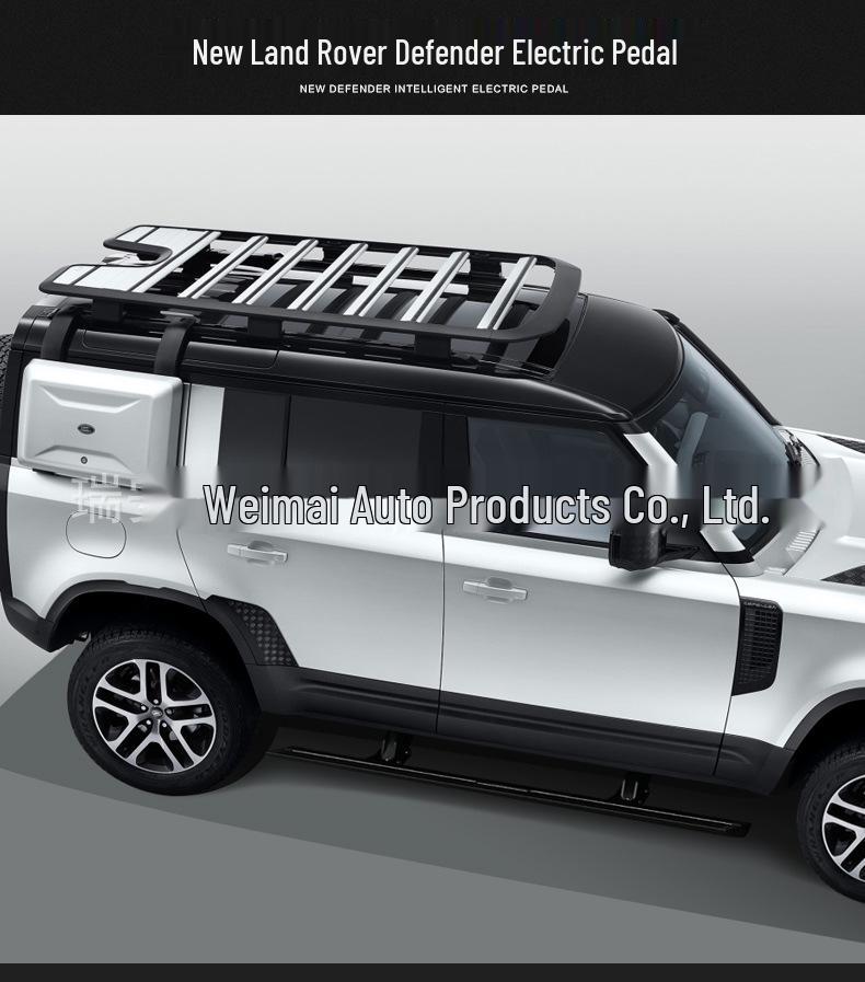 Electric Welcome Step for New Land Rover Defender: Self-Extending Outer Pedal with Original Style