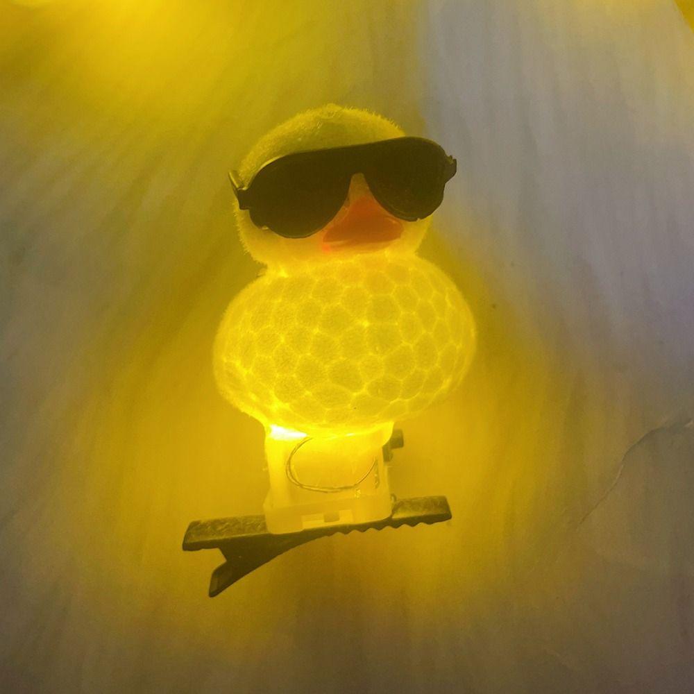 

Bowknot 3D Duckbill Clip Little Yellow Duck Hairpin Hair Styling Tool Spring Hair Hooks Children 2