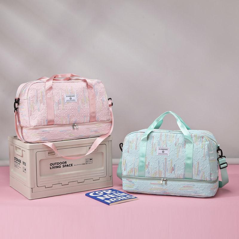 Large Capacity Fitness Bag Short-Distance Storage Travel Bag Sports Yoga Luggage Bag