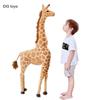 Giraffa di Peluche Grande Morbida Realistica Animali Giraffe della Vita Vera Bambola Morbida Decorazione per la Casa Oggetti di Scena per Foto Regalo di Compleanno