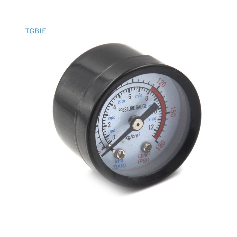 [TL][TL]1PC 10mm Thread Gas Air Pump Pressure Gauge Compressor Manometer 0-12BAR 0-180PSI