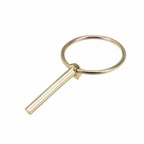 uxcell 5-Piece Lynch Pin with Ring, Trailer Pin Assortment Kit, 6mm x 45mm, for Boats, Kayaks, Canotes, Trailers, Tractors, Trolleys, and Horseboxes