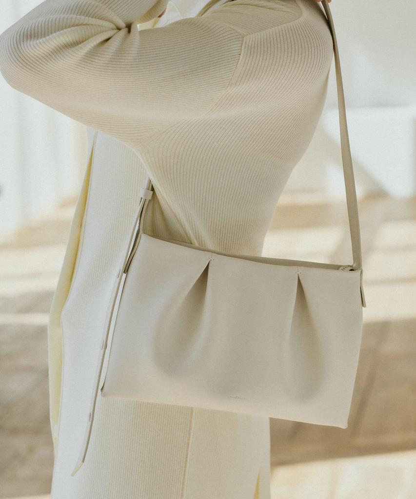 Anodreve Madeleine Shoulder Bag Birch Ivory