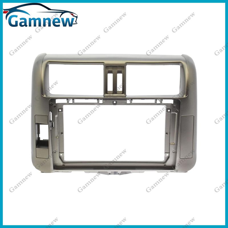 9 Inch Car Frame Fascia Adapter Canbus Box Android Radio Dash Fitting Panel Kit For Toyota Land Cruiser Prado 150 2009-2013