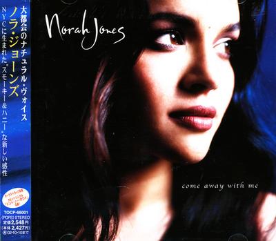 CD NORAH JONES  Come Away With Me TOCP66001 Blue Note 2002 Japan Jazz Used