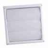 1 PC Plastic   Vent Grille Cover 3 Flaps Wall Duct Ventilation Grill With Net New 15*15cm