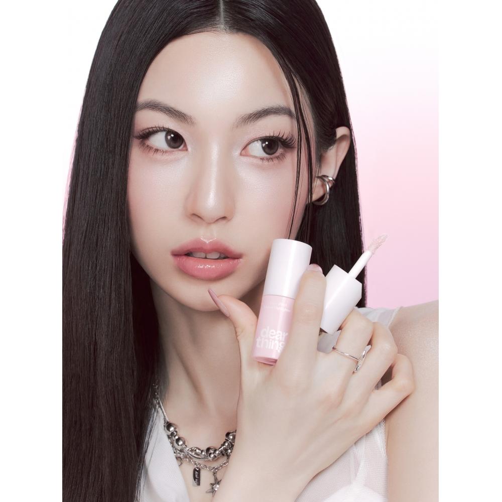 [1 9 Piątek Otwarty] [02 Różowy Blask] Milk Touch Dearthing Rozświetlacz w Płynie Efekt Glow