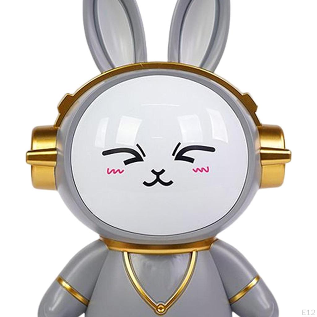 Geldkasse Astronaut Einfacher Zugang Weltraumhase Sparschwein Raumfahrer Statue Dekorativ für Kinder Erwachsene