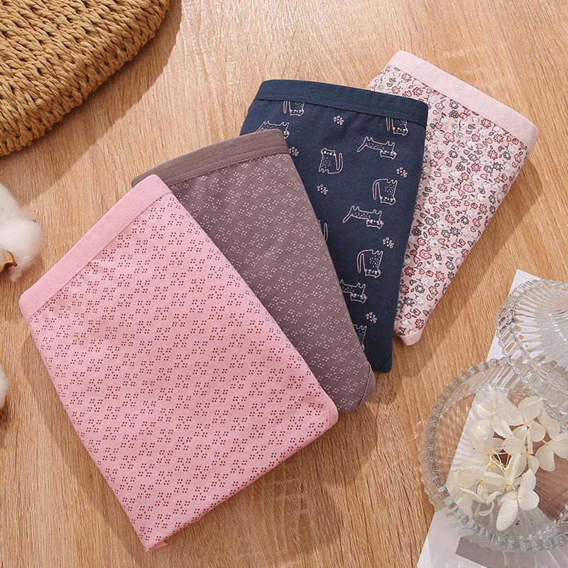 XL-5XLPlus Größe Frauen Höschen Baumwolle Unterwäsche Design Weibliche Dessous Mädchen Schwere Höschen Sexy Slips Dessous für Frau Unterhose