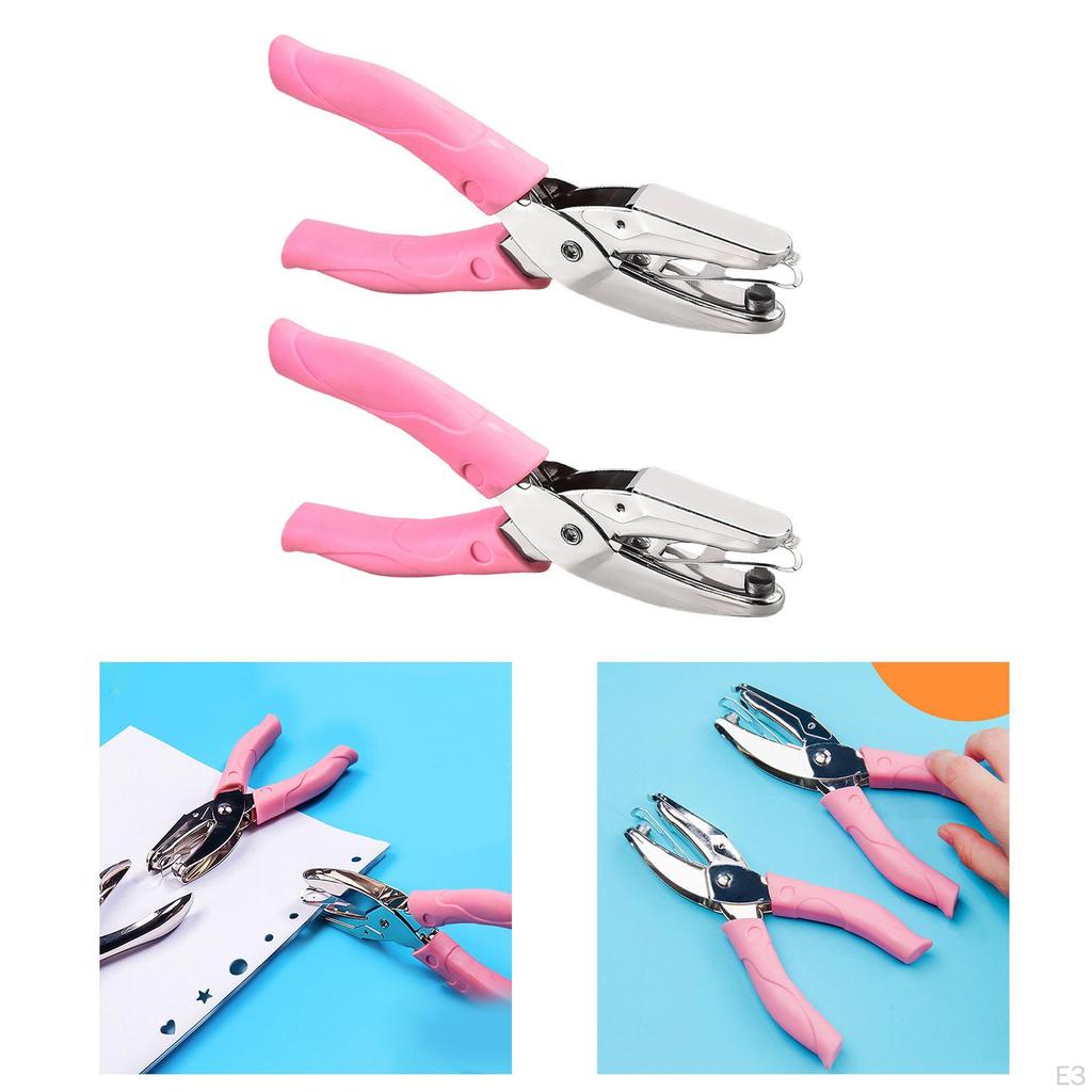 Hole Puncher Handheld Paper Punch Manual Hand Tool for Scrapbooking
