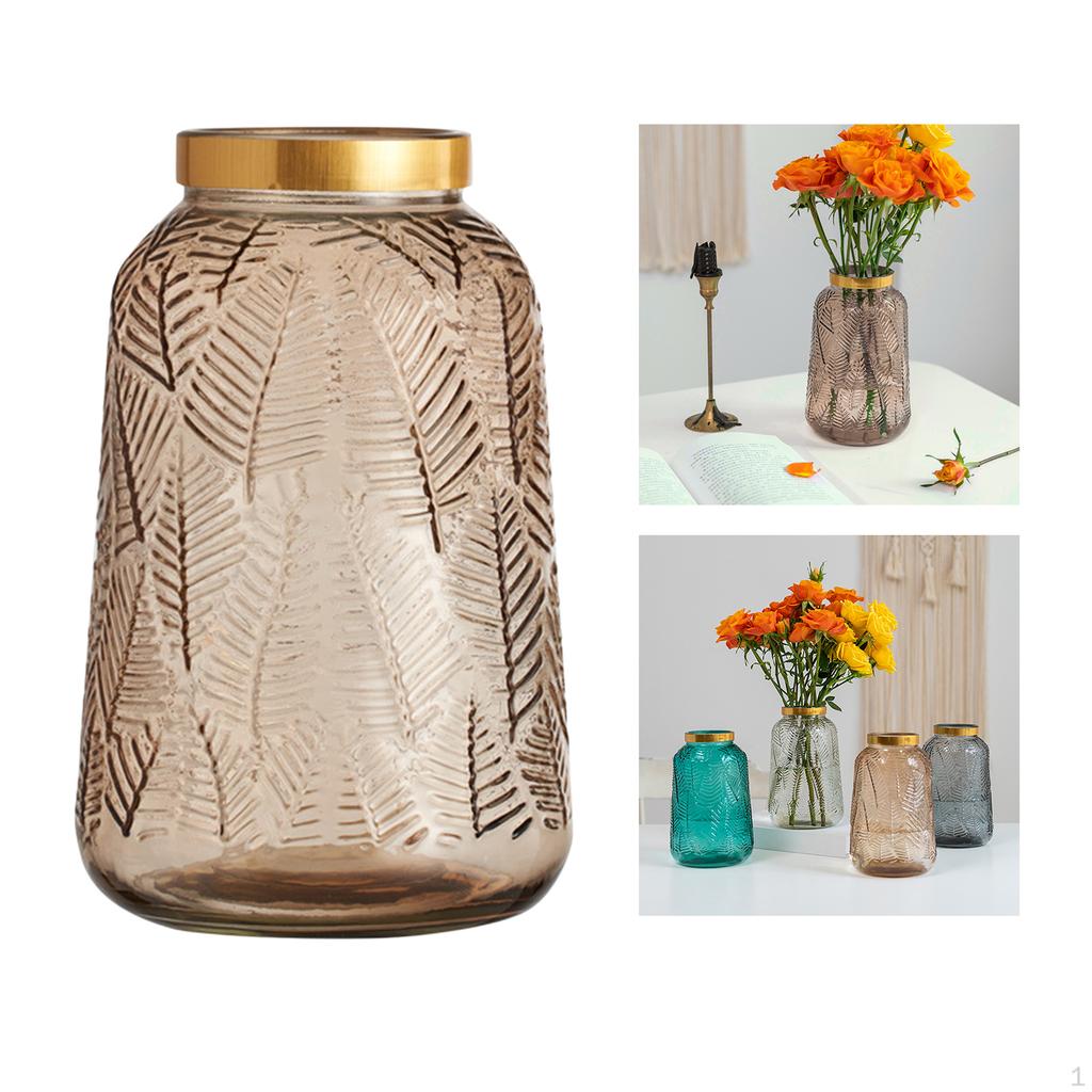 Vase Decorative Dried Arrangement Home Centrepiece Wedding Decoration Housewarming Gift