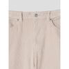 8SECONDS Corduroy Long Straight Pants Ivory