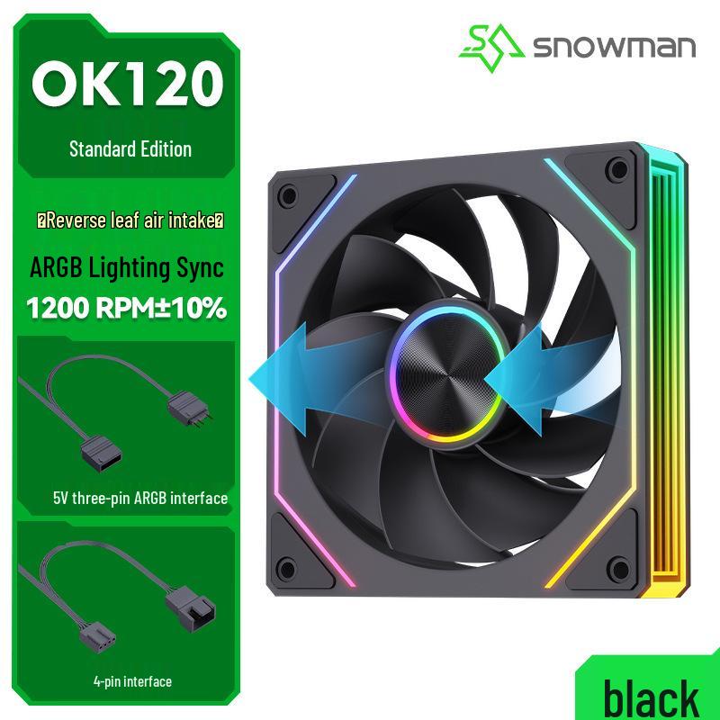 Ice Man 12cm ARGB PWM Silent Prism 8pro Cooling Fan