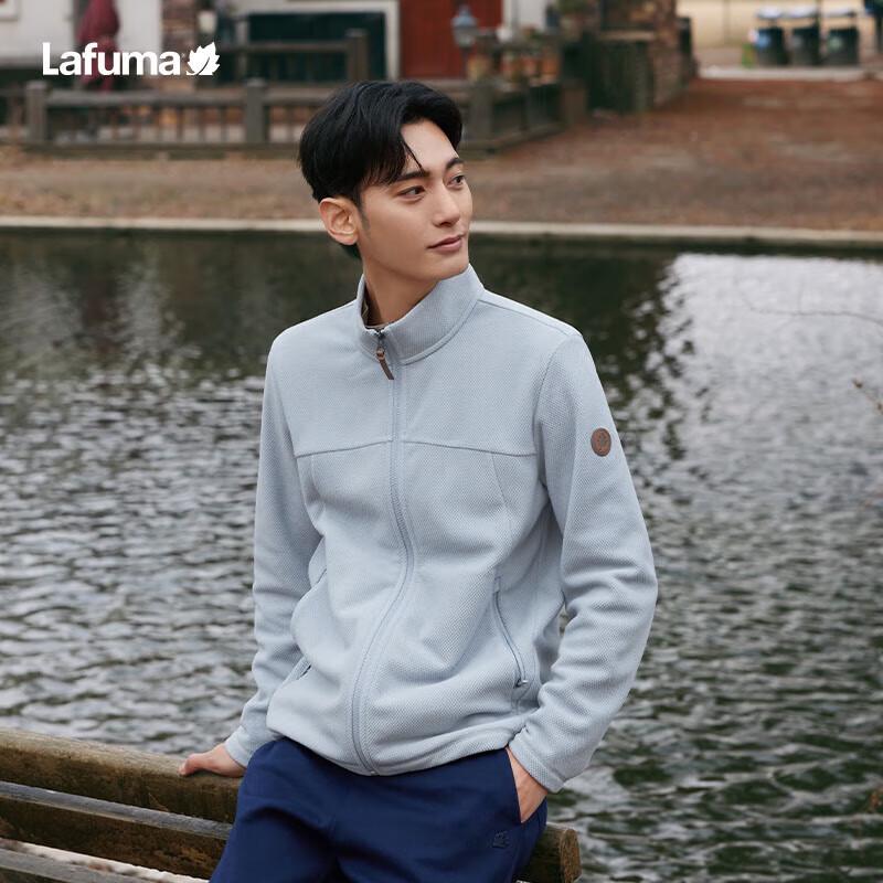 LAFUMA Men s Stand Collar Outdoor Fleece Jacket 175/96A（48）