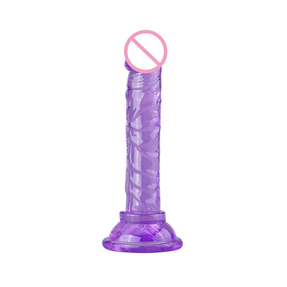 Realistic Penis Dildo Strong Suction Cup Soft Crystal Jelly Dildo Sex Toys for Woman Fake Dick Big Penis Anal Butt Plug Sex Shop