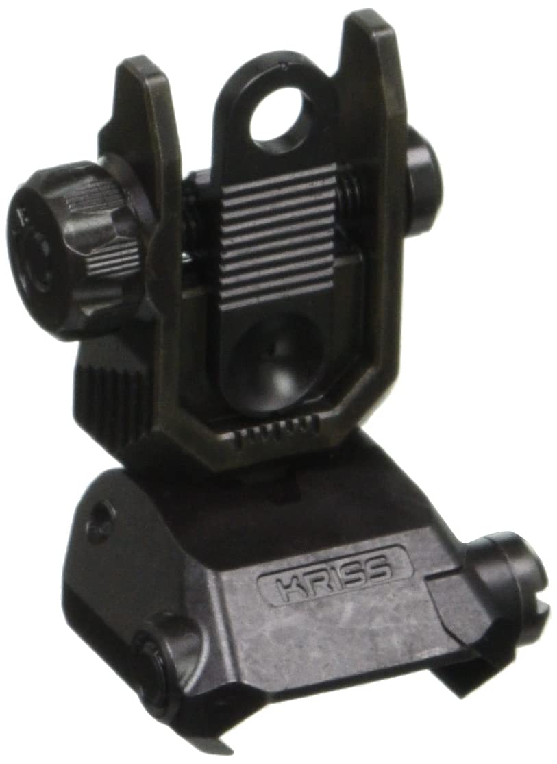 

[KRISS USA] AR-15 Задній відкидний приціл Сталь [BK] DA-RSBL00