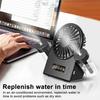 Desk Fan with 3 Speeds Adjustable Strong Wind Compact Design Portable Low Noise USB Powered Cooling Fan