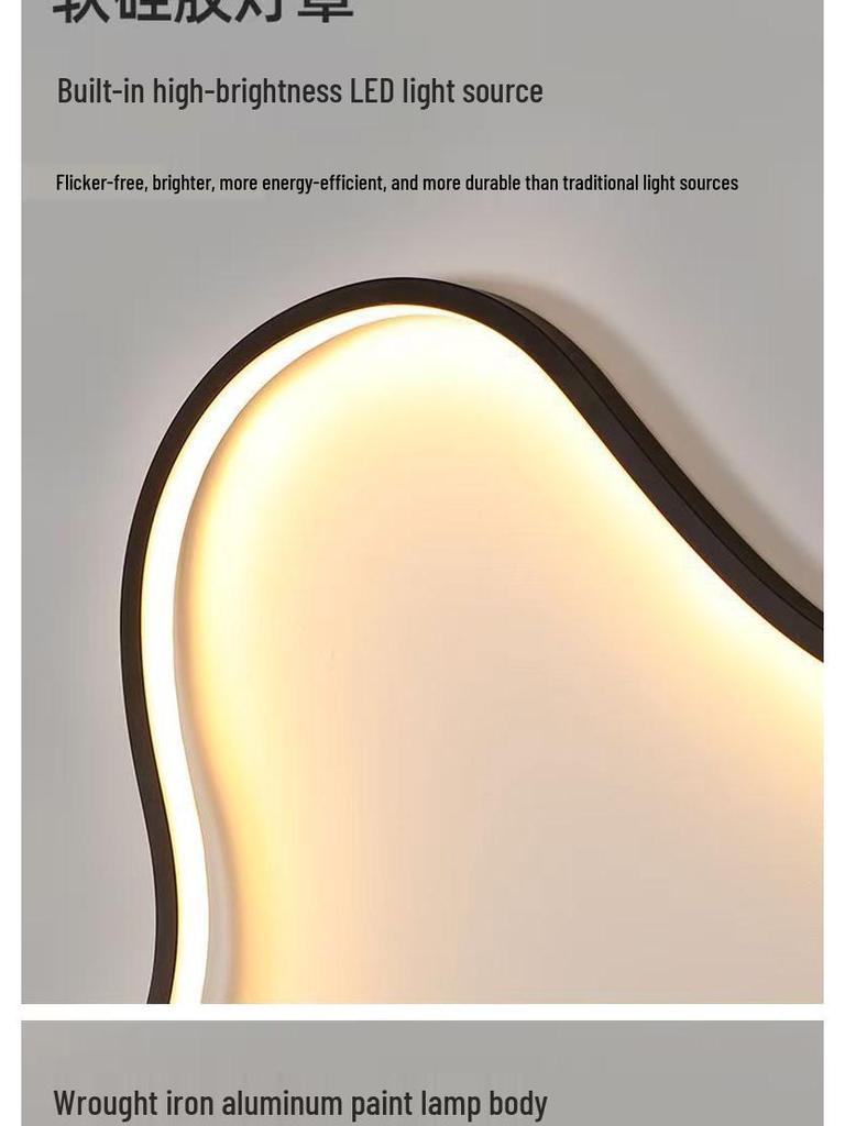 Nordic Wall Lamp: Modern Lighting Fixture for Living Rooms, Bedrooms, and Corridors