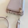 Crossbody Lanyard Phone Case with Zipper Mirror Wallet Card Holder Slot for iPhone 17 Air 16 15 14 11 Pro Max 13 12 11 Plus