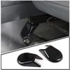 Black ABS Front Seat Screw Protector Cover Trim For Toyota FJ Curiser 07-21