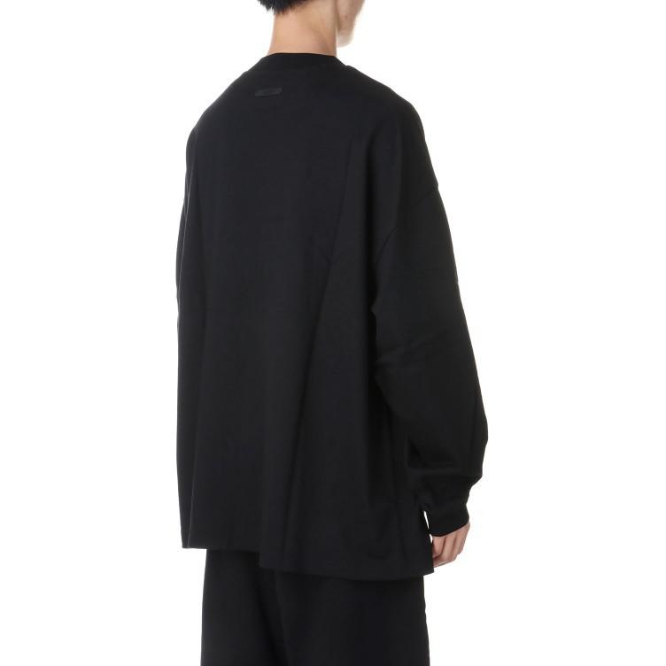 Fear of God Essentials Jersey Long-Sleeve Tee Black Men Tops 125BT244200F