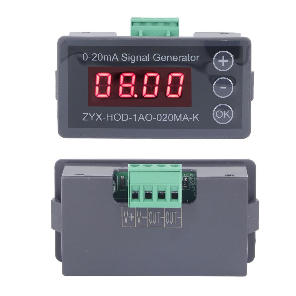 Current Signal Generator 0‑20mA 1 Channel Digital Display Signal Generator for Testing