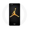 Case for Huawei P8 Lite Air Michael Jordan Logo Yellow