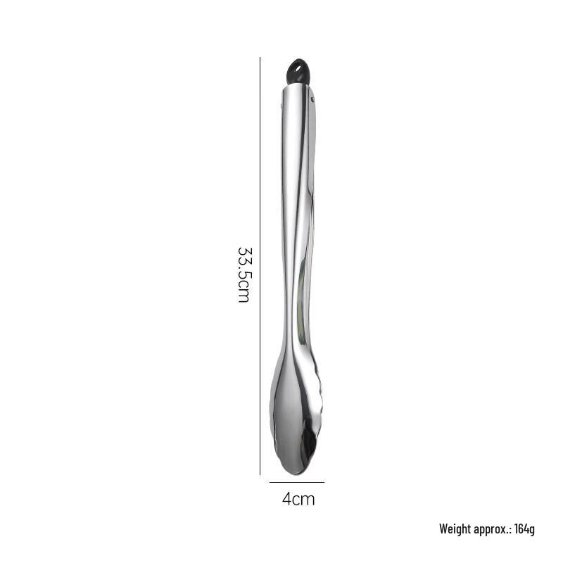 SMVP Stainless Steel Rotating BBQ Tongs (2-Pack)
