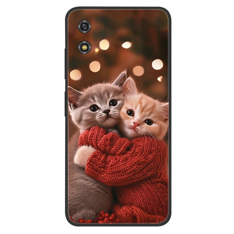 For Xiaomi Qin 3 Ultra Case Butterfly Silicone Protective Cover For Qin3 Ultra Duoqin Qin 3 Ultra Protector Black Bumpers Cases