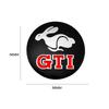 2025 Hot 4Pcs Car Wheel Hub Center Cap Metal Emblem Stickers For Volkswagen GTI R-Line R Polo T5 Golf Passat Scirocco Jetta Beet