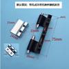 Verlängerung und Verbreiterung von Zinklegierungs-Scharnier mechanische Ausrüstung elektrische Schranktür-Scharnier