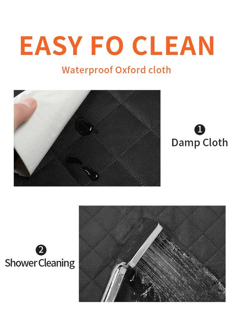 Pet Car Seat Protector: Anti-Scratch, Waterproof Cushion for Rear Car Seats