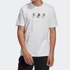 Adidas Disney Mickey Mouse Graphic Short Sleeve T-Shirt Men Tops White GL2224