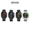 Steel Belt Watch Man Comes Out To Search For Square Waterproof Calendar Luminous Quartz Watch