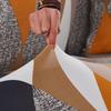Fashion Geometric Printed Sofa Cover All-Inclusive Anti-Slip Protection Dust Cover European Stretchable Couch Cushion