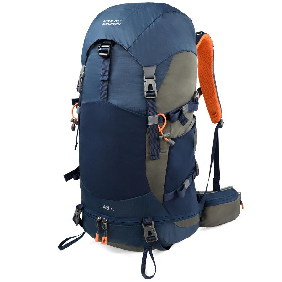 Wandelrugzak 50L Lichtgewicht Kampeer Reizen Rugzak voor Mannen Vrouwen Buiten Trekking Dagrugzak