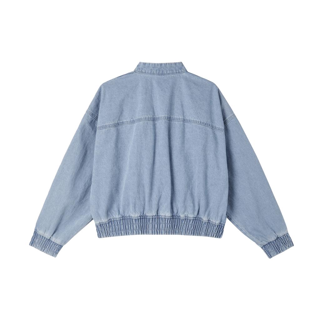 (WMNS) adidas CTT Jacke Asien-Größe 'Light Denim' Damen JZ9924