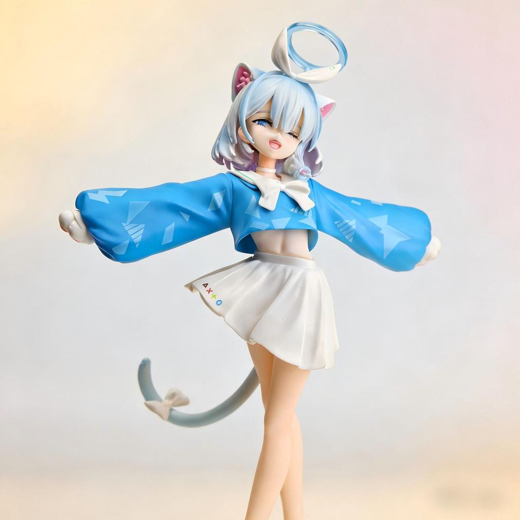 Blue Archive Arona Plana Cat Ears Ver. Anime Cute Sexy Beautiful Girl Figure 22cm Can move PVC Collectible Model Doll Toys Gifts