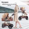 Zhi Er Le Baby Stroller: Lightweight, Reclining, Two-Way, High Landscape, Shock Absorption for Newborns