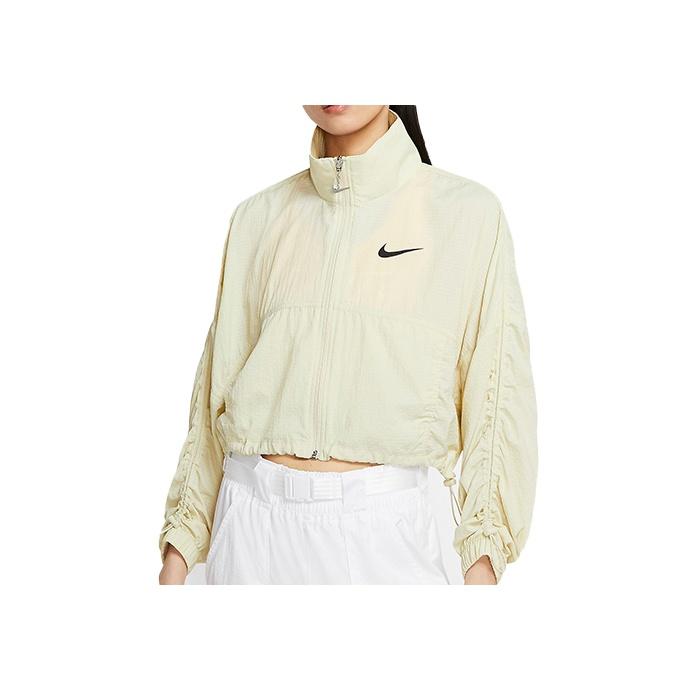 Nike Sportswear Swoosh Woven Jacket Women Jackets Fossil-Lime CJ3774-238