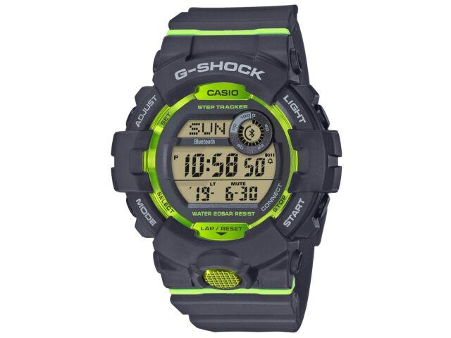

Мужские часы CASIO G-SHOCK G-SQUAD GBD-800-8JF, Bluetooth-шагомер, серые, НОВЫЕ