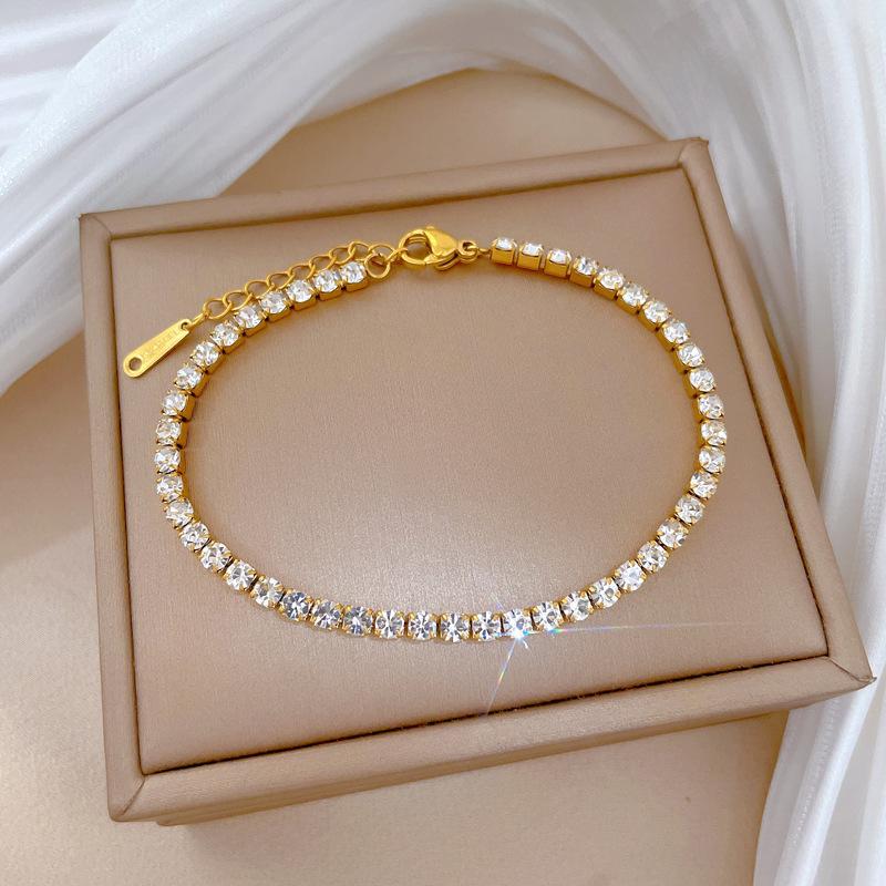 Female Personality Extremely Simple and Cool Style Bracelet P231 Gold