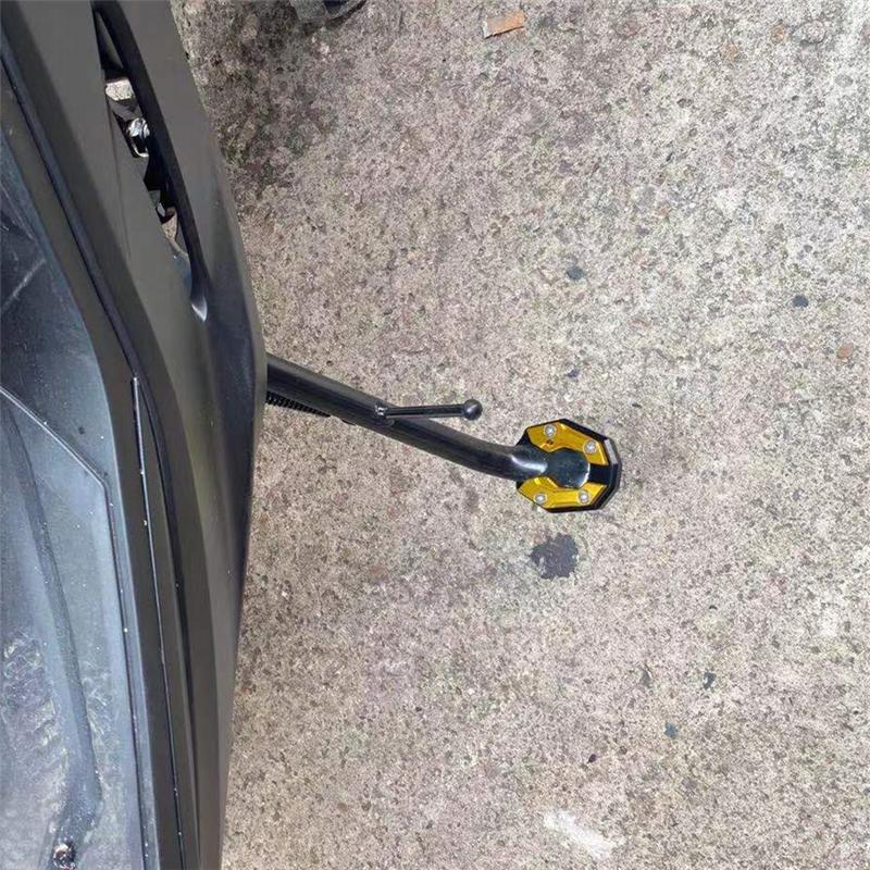 Motorcycle Kickstand Foot Side Stand Extension Pad Support Plate Enlarge For YAMAHA MT-15 MT 15 MT15 YZF-R15 YZF R15