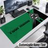 Custom Name Text Mouse Pad Borussia Mönchengladbach Personalized Desk Pad For Work And Gaming