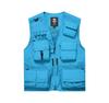 Men's Multi-Pocket Outdoor Fishing Photography Vest, V-Neck Sleeveless Plus Size Workwear 7898 Thin Design