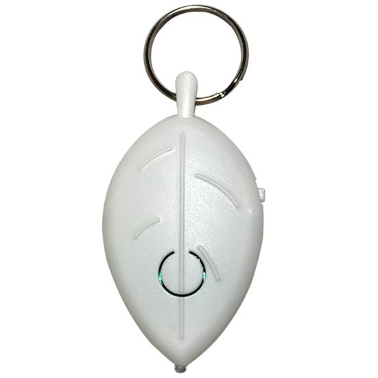 2 buc. Căutător de chei în formă de frunză, impermeabil, wireless, cu fluier, telecomandă, dispozitiv de urmărire a cheilor cu semnalizare luminoasă, localizator portabil de chei, breloc, dispozitiv anti-pierdere