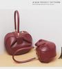 Niche 2022 Women's Genuine Leather Dumpling Bag - Trendy Cowhide Wonton Bag