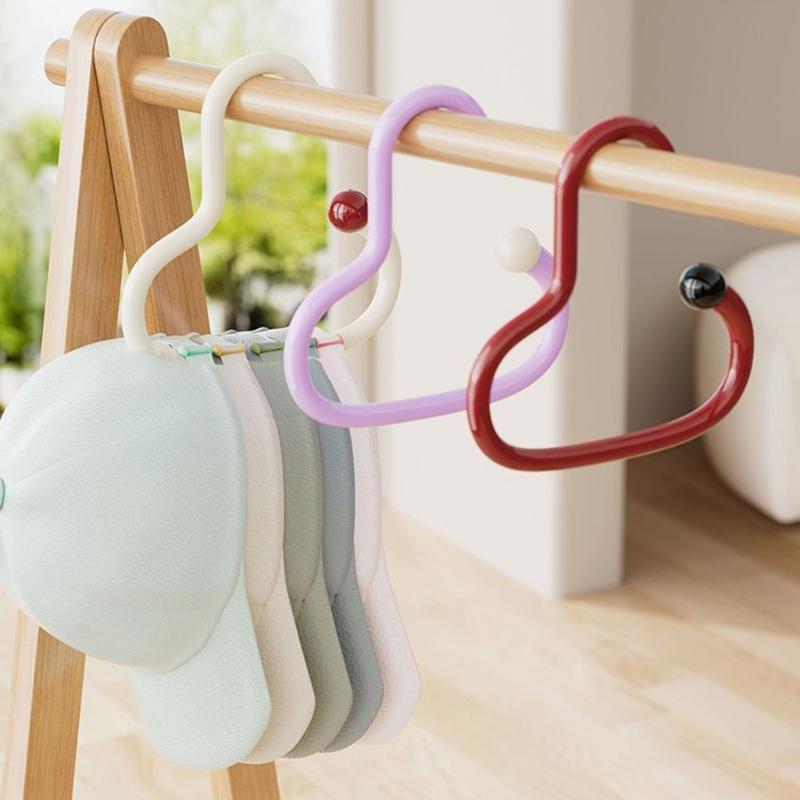 Creative Dopamine Styles Rings Hanger For Scarves Hats Accessories Nonslip Wall Door Storage Organizers