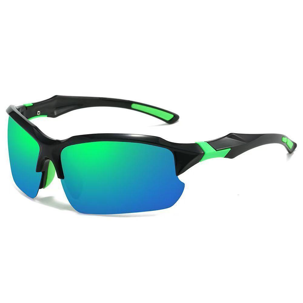 Polarized Iridescent Sunglasses: Windproof Sports Glasses for Cycling, Hiking, and Outdoor Activities